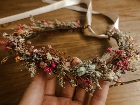 dried floral head